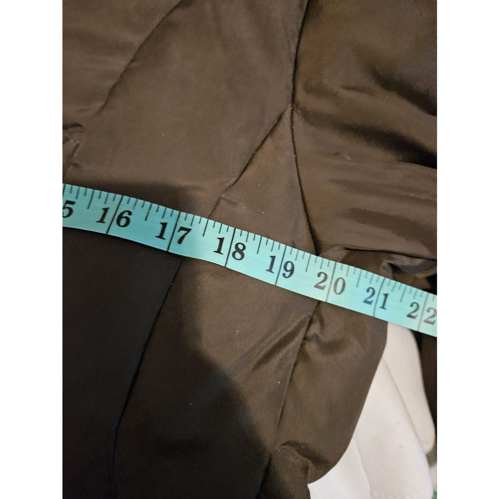 Michael Kors Puffer Down Coat Jacket Women's Size Large Brown Long - Picture 11 of 12